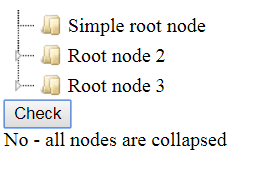 jsTree all node collapsed